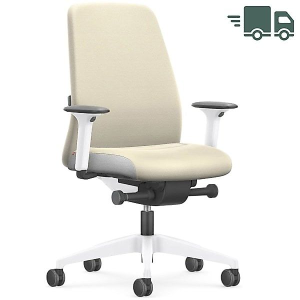 Interstuhl EVERY INTERIOR Edition Bürostuhl | Polsterrücken | Beige günstig online kaufen
