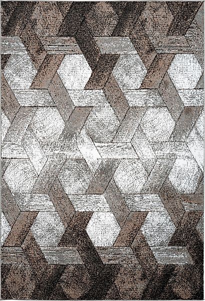 calo-deluxe Teppich »Astro 301«, rechteckig, 14 mm Höhe, Kurzflor, Wohnzimm günstig online kaufen