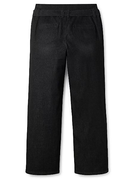 Sheego Stretch-Jeans "Große Größen", mit dekorativem High-Waist-Bund günstig online kaufen