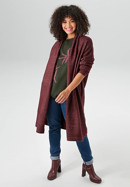 Aniston PLUS Strickjacke, in kuscheliger Qualität - NEUE KOLLEKTION günstig online kaufen