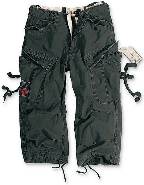 Surplus Raw Vintage Cargoshorts ENGINEER VINTAGE 3/4 Cargohose schwarz günstig online kaufen