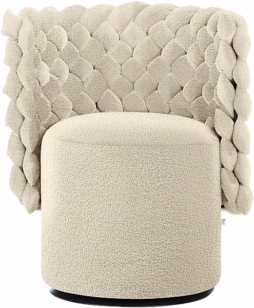 CALIA ITALIA Sessel "GIUGGIOLA Extravaganter Designsessel" Drehsessel, wahl günstig online kaufen