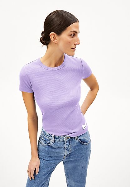 Armedangels T-Shirt KARDAA Damen Ripp-T-Shirt aus günstig online kaufen