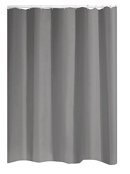 Ridder Duschvorhang Standard grau Breite 180 cm günstig online kaufen