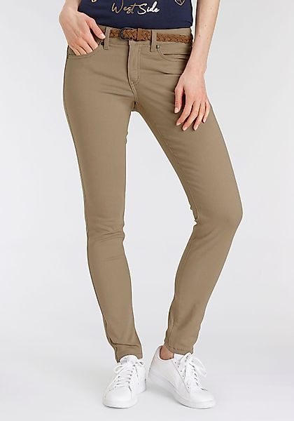 DELMAO Slim-fit-Jeans (Set, 2-tlg., mit Gürtel) günstig online kaufen