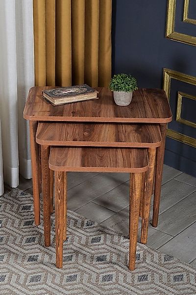 en.casa Couchtisch (3-St), Satztische, platzsparend 89321579 günstig online kaufen