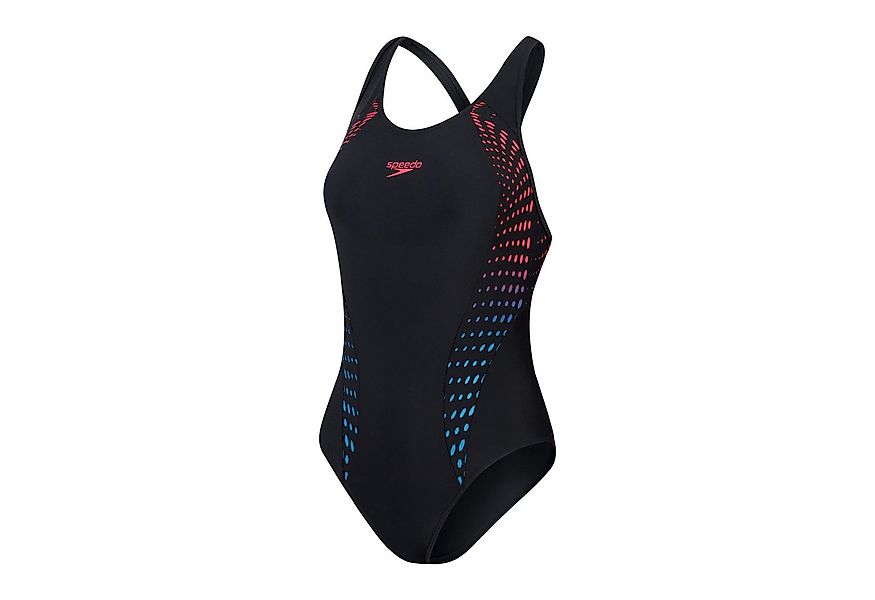 Speedo Badeanzug ALV PNL LNBK AF BLACK/PURPLE (1-St) für sportliche Aktivit günstig online kaufen