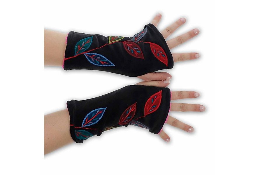 KUNST UND MAGIE Armstulpen Kunst und Magie Samt Armstulpen Wendbare Stulpen günstig online kaufen