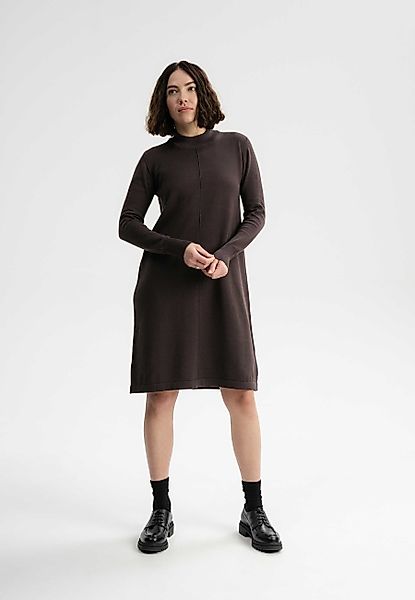 MELA Strickkleid Damen Basic Feinstrick Kleid günstig online kaufen