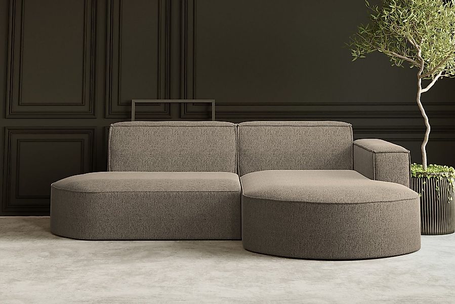 Kaiser Möbel Ecksofa Designer MODENA STUDIO L stoff Cord, Verita,Boucle, Ec günstig online kaufen