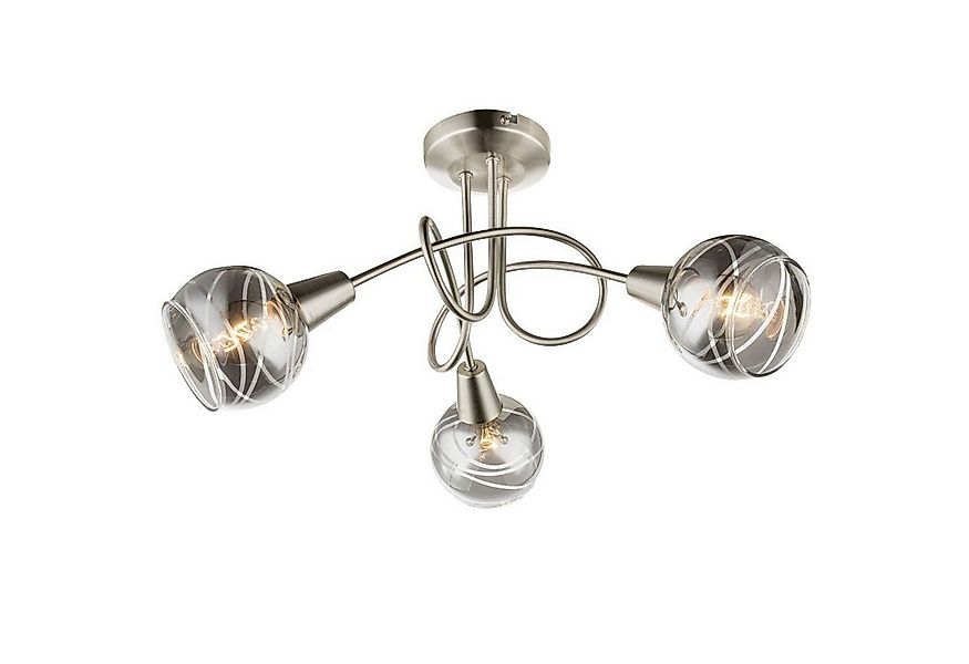 TRANGO LED Deckenleuchte, 3-flammig 1010-38SD Deckenbeleuchtung WOW inkl. 3 günstig online kaufen