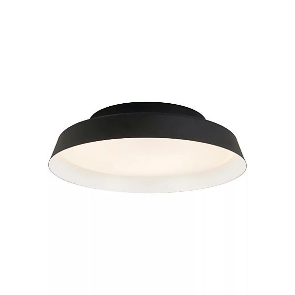 LED-Deckenleuchte Boop! Ø54cm schwarz/weiß günstig online kaufen