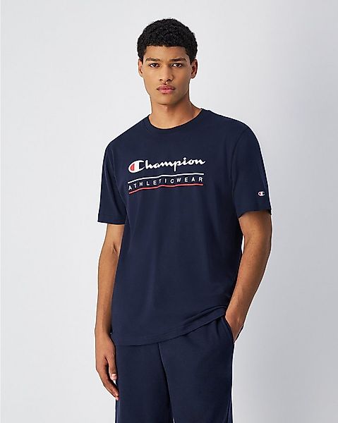 Champion T-Shirt für Erwachsene, sportlicher Stil, aus Baumwolle günstig online kaufen