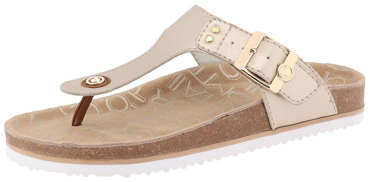 TOM TAILOR Zehentrenner, Sommerschuh, Schlappen, Dianette günstig online kaufen