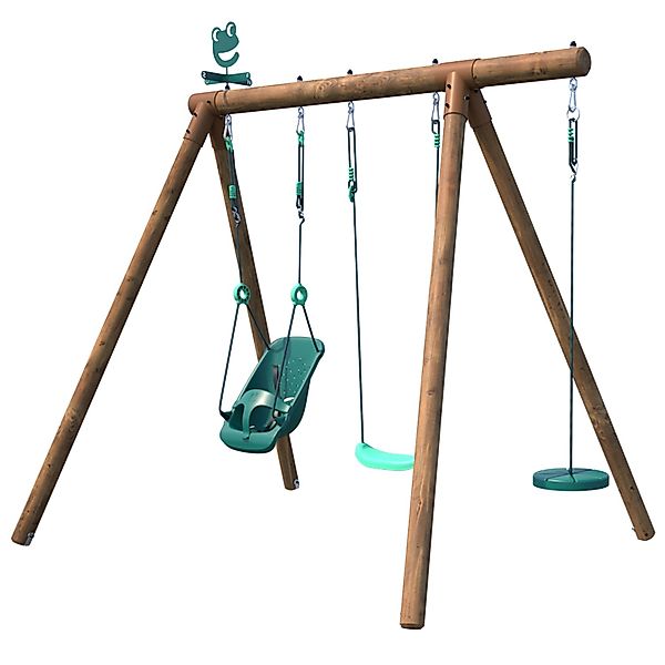 Soulet Holzschaukel Tiago 242 cm x 166 cm x 195 cm günstig online kaufen