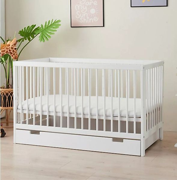 Alavya Home® Babybett TOBI I Das Beste für Kleine Babys I 9-fach höhenverst günstig online kaufen