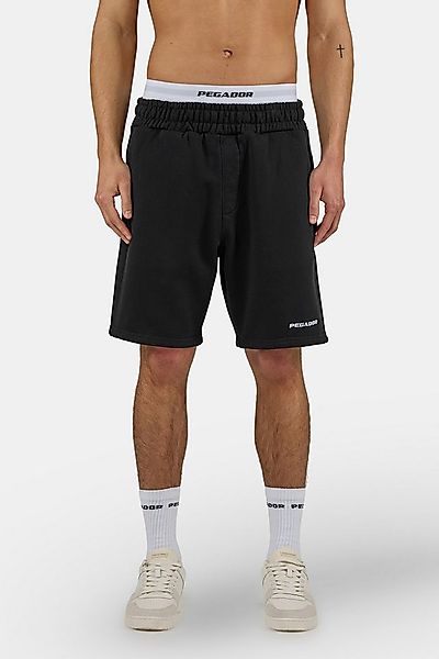 PEGADOR Sweatshorts LOGO HEAVY SWEAT SHORTS Baumwollmischung, regular fit günstig online kaufen