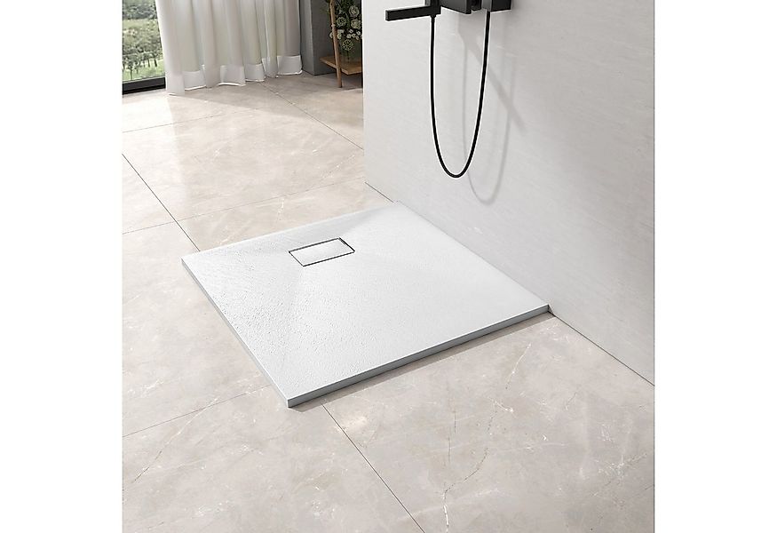 EMKE Duschwanne EMKE Duschwanne Duschtasse Flach Anti-Rutsch SMC Ablaufgarn günstig online kaufen