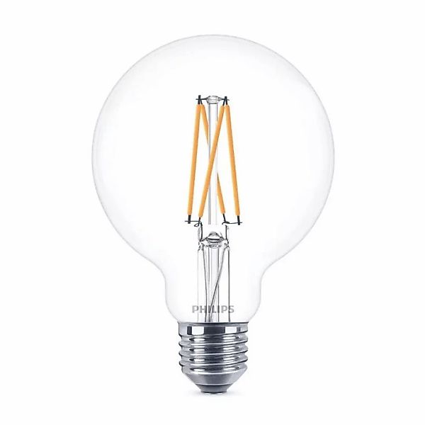 Philips LED Filament Lampe E27 Globe - G93 6W 810lm 2200-2700K dimmbar Eine günstig online kaufen