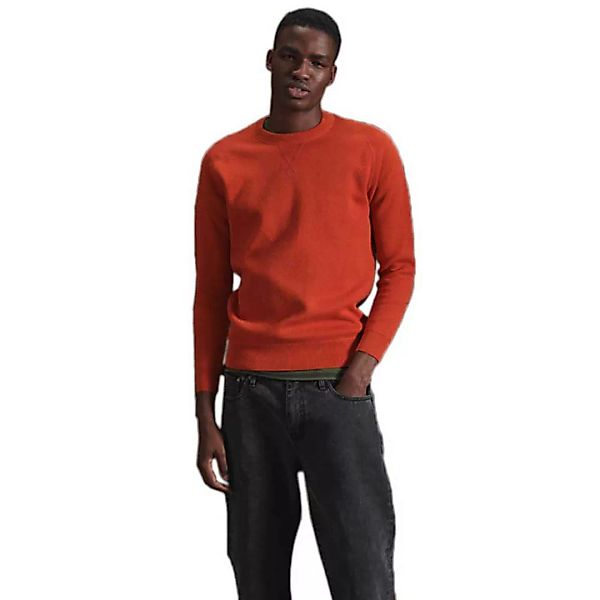Superdry Essential Cotton Pullover XL Arizona Orange Grit günstig online kaufen