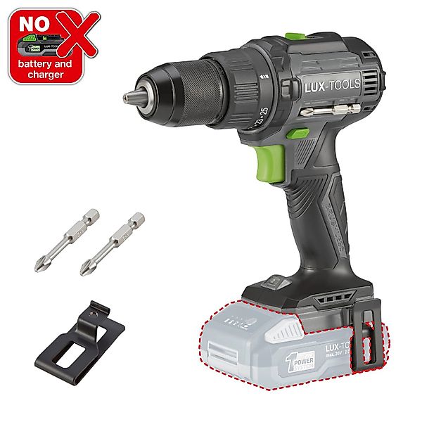 LUX-TOOLS 20V Akku-Bohrschrauber A-BS-20 B günstig online kaufen