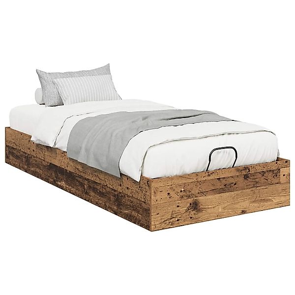 vidaXL Ottoman Bettgestell Altholz 193 x 120 x 25 cm Spanplatte 3409259 günstig online kaufen