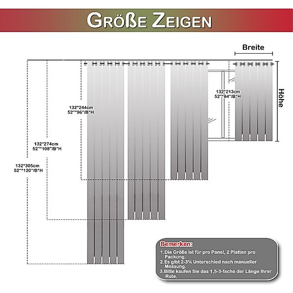 BTTO V&G Verdunkelungsvorhang Weihnachten Vorhänge Fertiggardinen günstig online kaufen