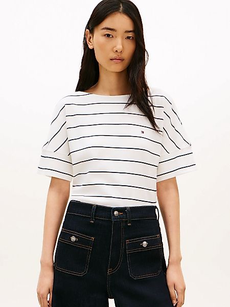 Tommy Hilfiger Kurzarmshirt "MDRN CODY SS SLV C-NK TEE" mit dezenter Logo-S günstig online kaufen