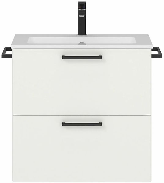 nobilia Waschtisch-Set "Tolvina" vormontiert, mit Soft-Close, 1 Stk. tlg. günstig online kaufen