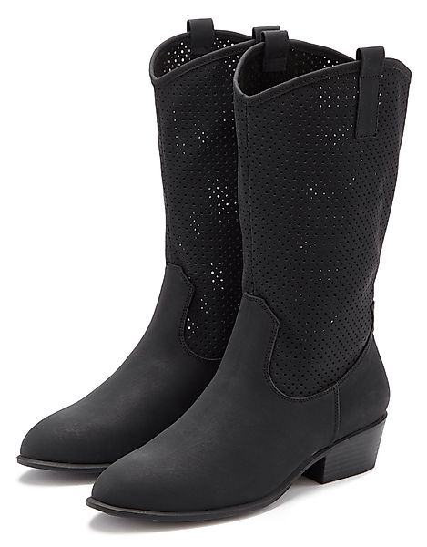 LASCANA Westernstiefel Sommer Boots, Ankle Stiefelette, günstig online kaufen