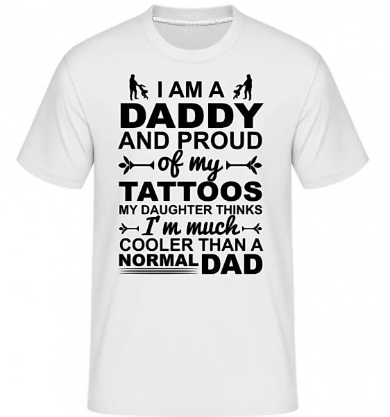 Papa Tattoos Daughter · Shirtinator Männer T-Shirt günstig online kaufen