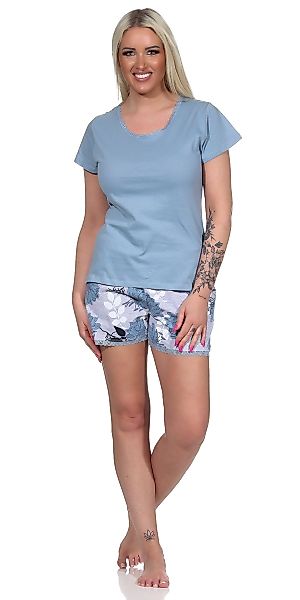Moonline Schlafanzug Kurzer Damen Pyjama Schlafanzug günstig online kaufen