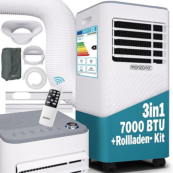 monzana Klimagerät, 7000BTU 3in1 750W Timer günstig online kaufen