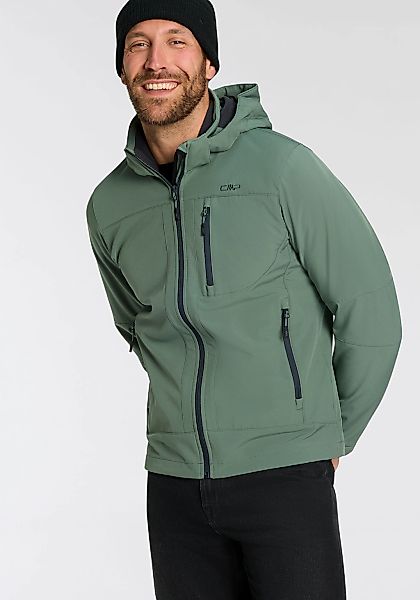 CMP Softshelljacke, (1 St.), mit Kapuze, Wasserabweisend & Winddicht & Atmu günstig online kaufen