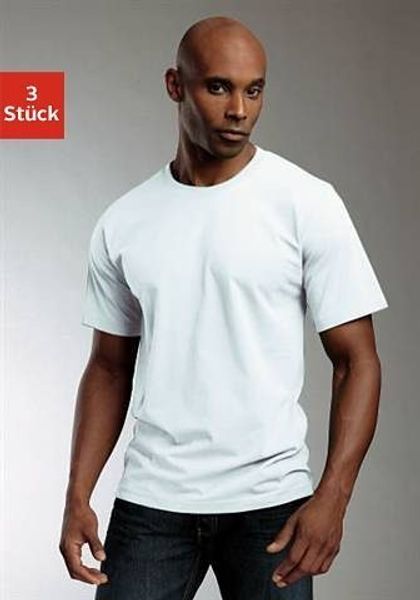 H.I.S T-Shirt Packung, 3 Stk. tlg. aus Baumwolle perfekt als Unterziehshirt günstig online kaufen