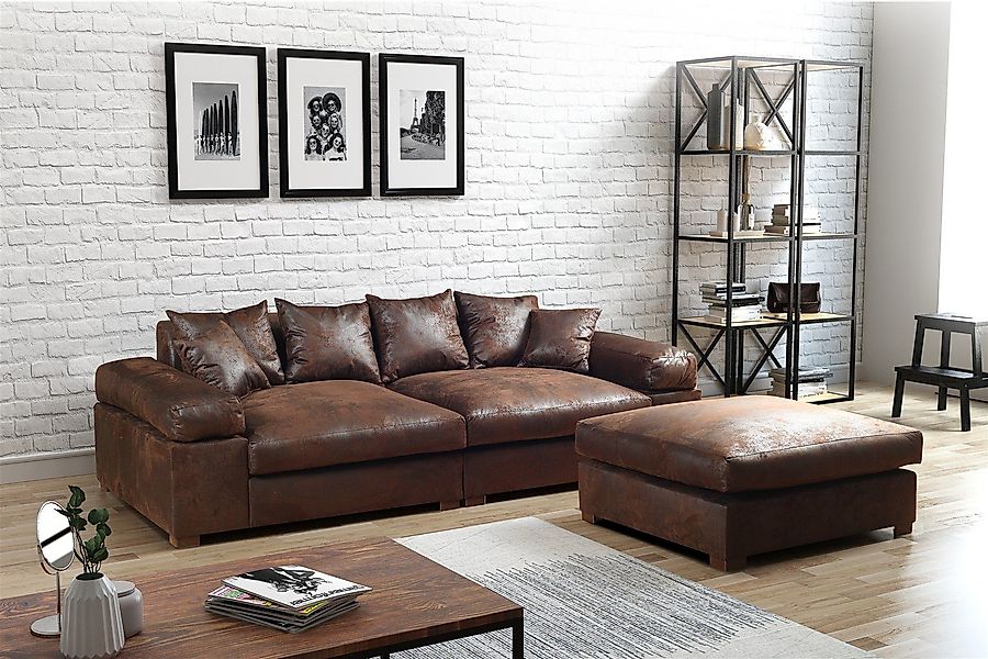 Fun Möbel Big-Sofa Big Sofa Couchgarnitur günstig online kaufen