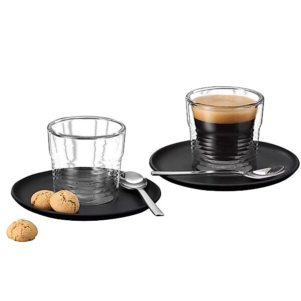 Doppelwandige Espressogläser / Glas Set Espresso von K-fee System (2 Gläser günstig online kaufen