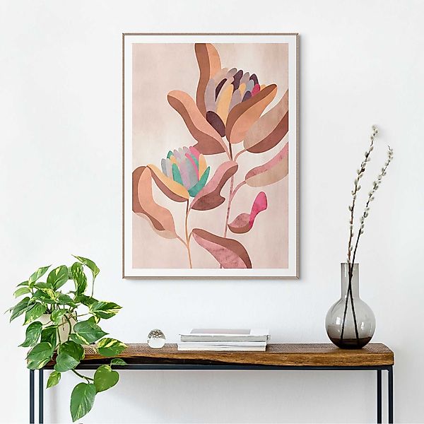 Reinders! Bild mit Rahmen Earth Flowers günstig online kaufen