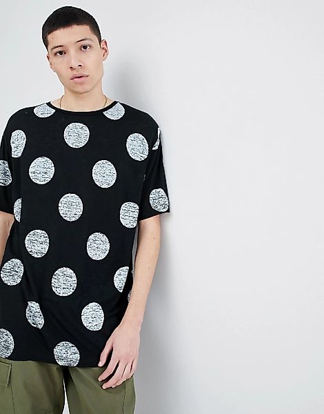 Dr Denim – Yvo – T-Shirt-Schwarz günstig online kaufen