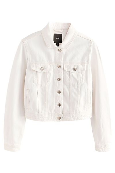 Next Jeansjacke Enge Trucker-Jeansjacke aus 100 % günstig online kaufen