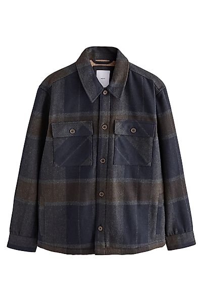 Next Hemdjacke Karierte Hemdjacke mit Teddyfellfutter günstig online kaufen