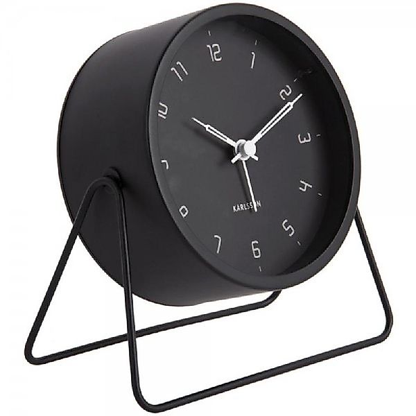 Karlsson Uhr Wecker Stark Iron Matt günstig online kaufen