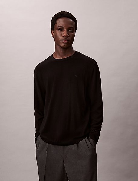 Calvin Klein Strickpullover LS 100% MERINO günstig online kaufen