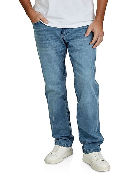 Tom Tailor Jeans Herren Stretch lang Straight Fit Marvin günstig online kaufen