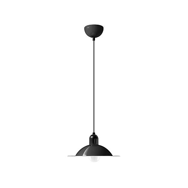 Stilnovo Lampiatta LED-Hängelampe, Ø 28cm, schwarz günstig online kaufen
