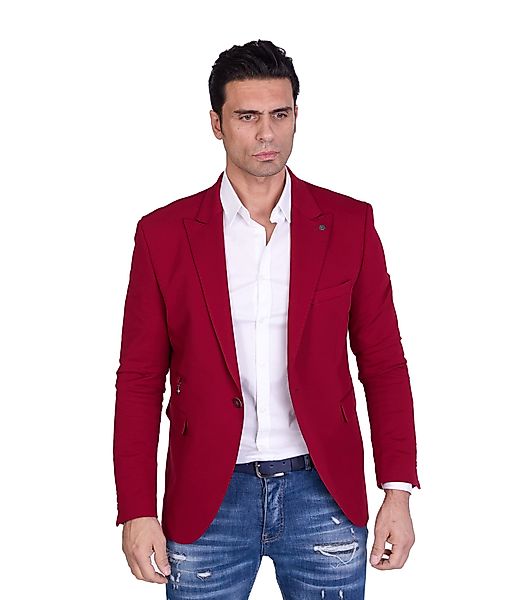 Denim Distriqt Jerseysakko Herren Slim Fit günstig online kaufen