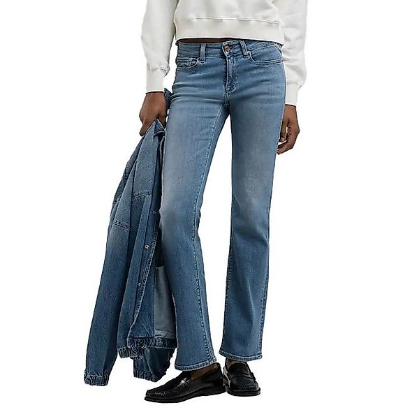 Replay 7/8-Caprijeans New Luz Bootcut-Fit Jeans, blau günstig online kaufen