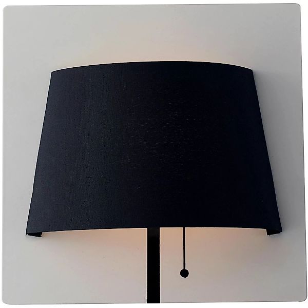 Luce Design LED-Wandlampe Wharol in Weiß-Schwarz günstig online kaufen