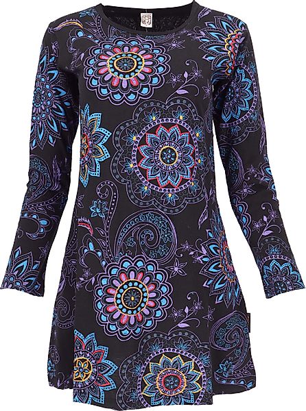Guru-Shop Midikleid Besticktes Boho chic Minikleid, günstig online kaufen