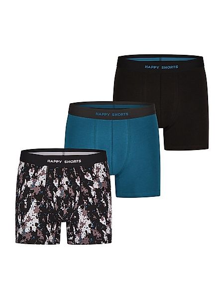 HAPPY SHORTS Retro Boxer Jersey (3-St) Retro-Boxer retroshorts boxershorts günstig online kaufen